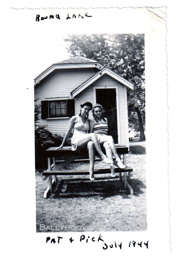 Pat and Pick, Round Lake 1944