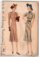 1930s Dressmaking Pattern