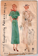 1930s Vintage Ensemble Pattern