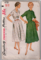 1950s Simplicity Pattern
