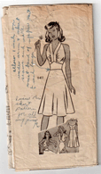 40s Halter Dress Pattern