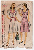 Vintage Sun Dress Pattern