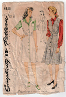 40s Tennis Dress Pattern