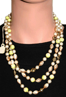 1950s Multi-strand Necklace
