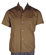 Classic 1940s Khaki Shirt