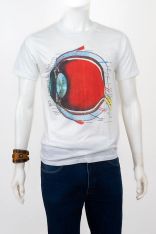 1980s Anatomy of the Eye Vintage T-Shirt