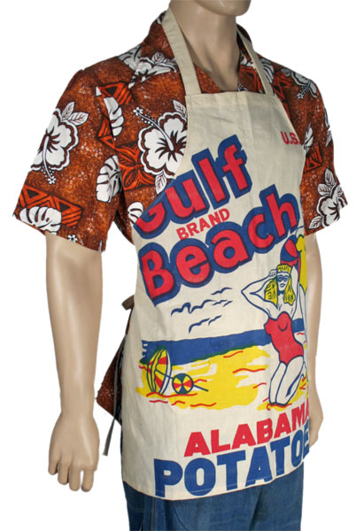 1950s Barbeque apron