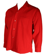 1960s Red Flannel Shirt