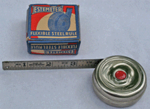 1950s Steel Rule Tape Measure