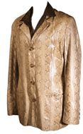 80s 'Wild at Heart' Style Snake Skin Jacket