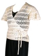 1970s Angora Wrap Sweater