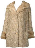 1960s Faux Fur Jacket