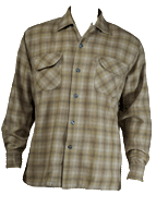 1950s Wool Flannel Shirt