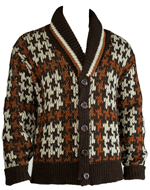 1970s Vintage Shawl Collar Sweater