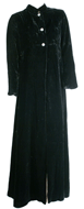 1960s Goth Mod Velvet Opera Coat