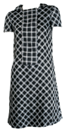 Vintage Mod Linen Shift