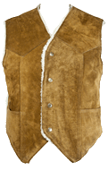 Vintage Suede Vest