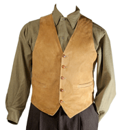 50s Suede Vest