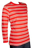 1960s Striped Long Sleeve TShirt