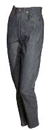 1960s Wrangler Slim Fit Denim Capris