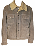 1970s Suede Snap Jacket