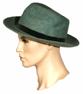 1940s Dapper Lama Felt Fedora