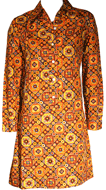 Sixties Print Dress