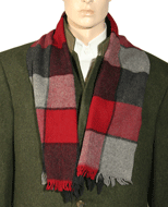 1950s Buffalo Plaid Scarf