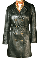 1960s Leather Coat