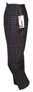 Charming 50s Check Capris
