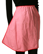 1950s Red Gingham Apron