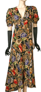1930s Bias Cut Gown