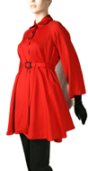 1950s Gabardine Swing Coat