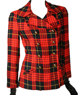Vintage Tartan Plaid Jacket