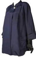 1950s Satin Swing Coat