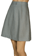 1960s Wool Mini Skirt