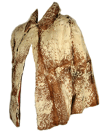 Mod 1960s Fur Cape