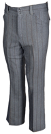 1970s Striped Flares