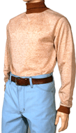 Space dyed 1960s Turtleneck
