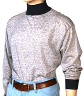 Space dyed 1960s Turtleneck