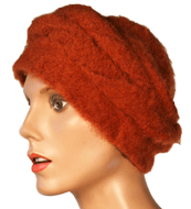 1970s Mohair Turban