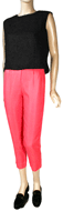 Pin-up Girl Pink 1950s Capris