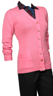Pretty Pink 60s Cardigan