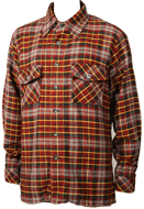 Vintage Flannel Shirt Jac