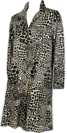 Vintage Animal Print Dress