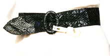 1980s Snakeskin Belt