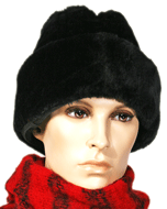 1960s Faux Fur Hat