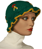 1960s Hat and Mittens
