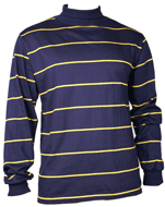 1960s Striped Turtleneck