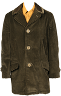 1960s Corduroy Car Coat